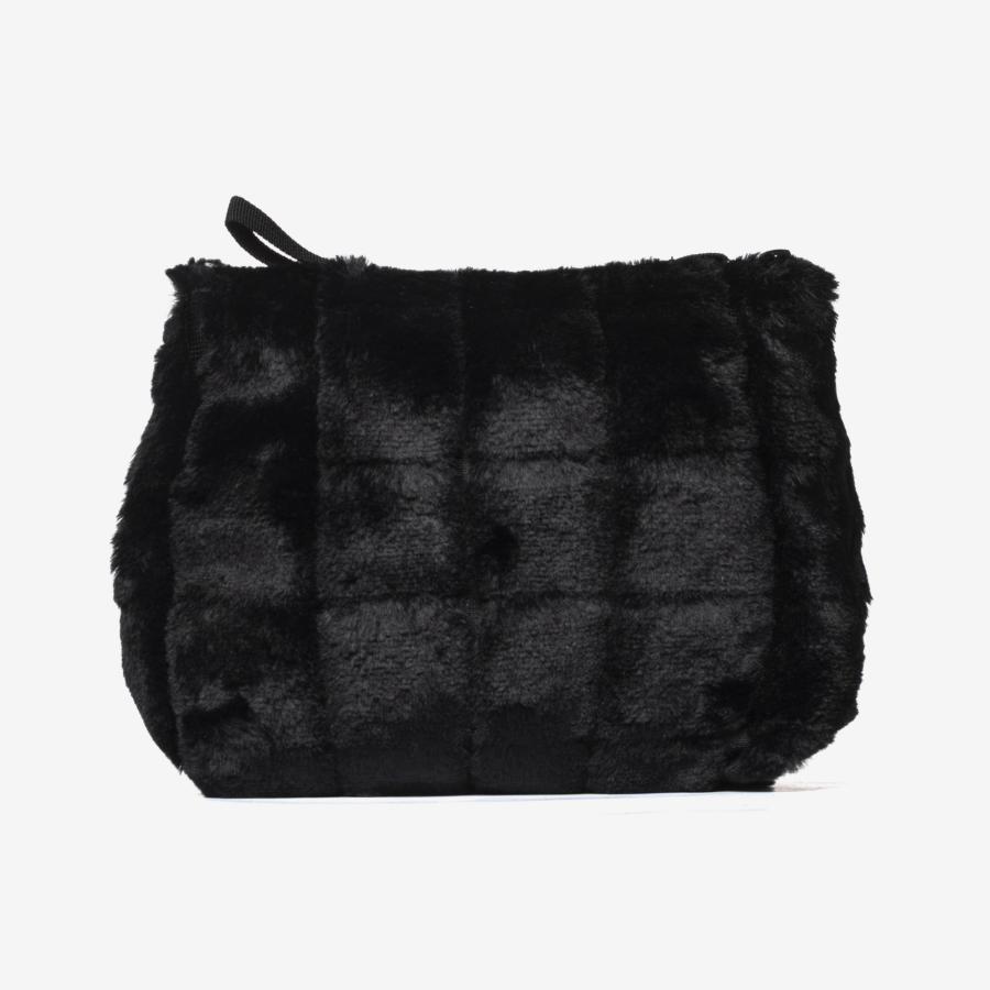 MARC ELLIS POCHETTE BUBY HAIR CLUTCH BLACK  BLACK  2