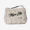 MARC ELLIS POCHETTE BUBY HAIR CLUTCH TAUPE  TAUPE 