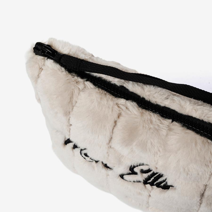 MARC ELLIS POCHETTE BUBY HAIR CLUTCH TAUPE  TAUPE  3