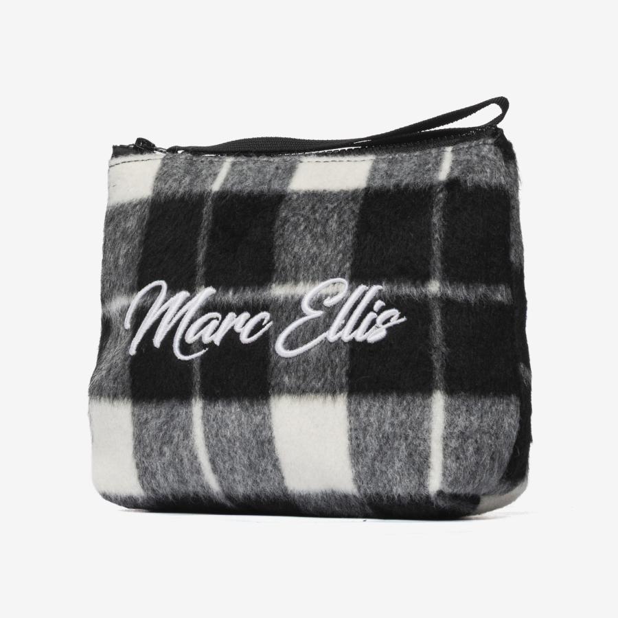MARC ELLIS POCHETTE BUBY CHECK CLUTCH BLACK BLACK MARC ELLIS POCHETTE BUBY CHECK CLUTCH BLACK BLACK 2