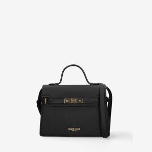 MARC ELLIS BORSA AROUND M 26  BLACK/ LIGHT GOLD
