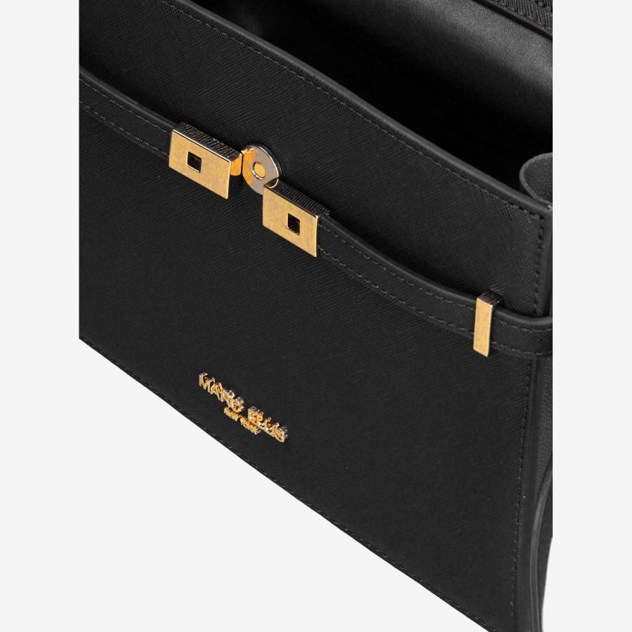 MARC ELLIS BORSA AROUND M 26  BLACK/ LIGHT GOLD 4