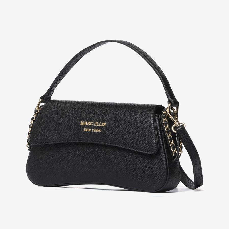 MARC ELLIS BORSA BOUNCY BLACK/GOLD MARC ELLIS BORSA BOUNCY BLACK/GOLD 2