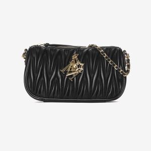 MARC ELLIS BORSA SISSY 37 BLACK BLACK/GOLD