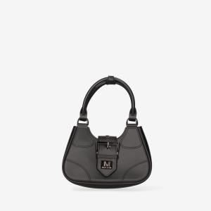 MARC ELLIS BORSA FLAT CIRCLE BLACK  BLACK/CDF