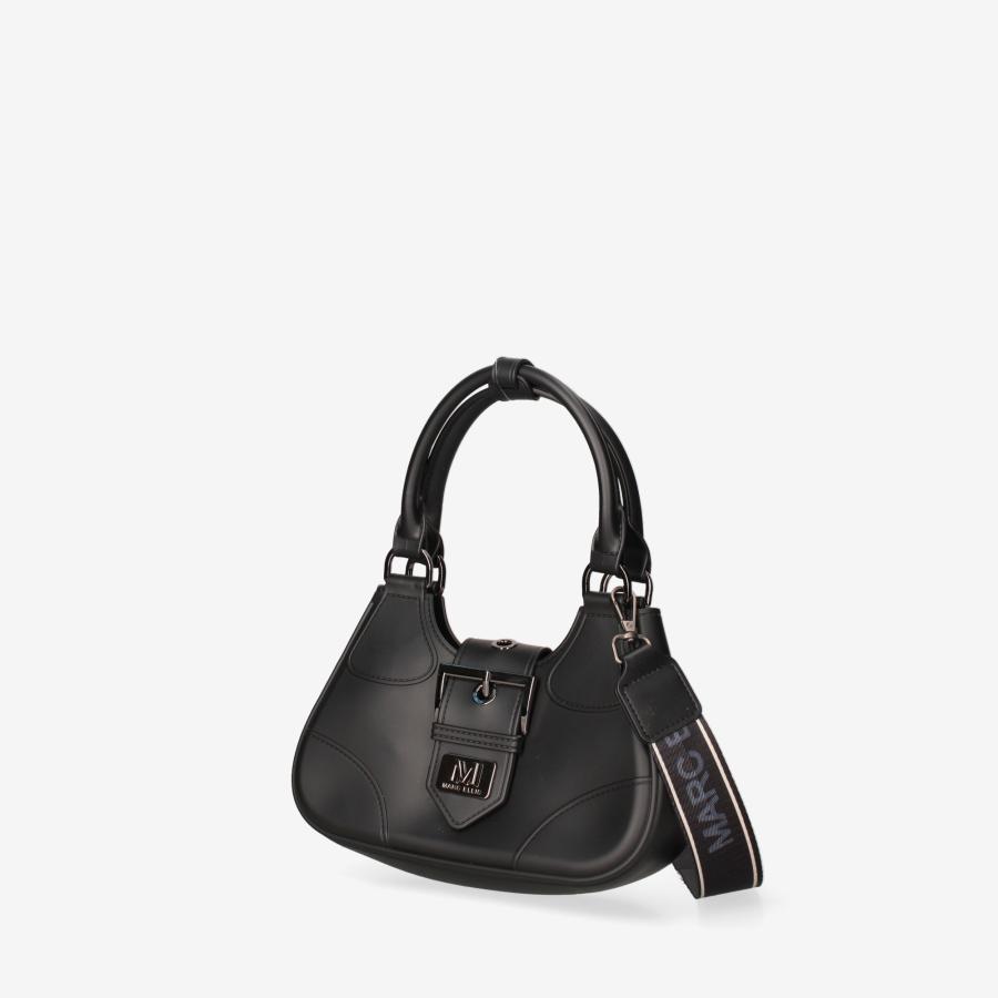 MARC ELLIS BORSA FLAT CIRCLE BLACK BLACK/CDF MARC ELLIS BORSA FLAT CIRCLE BLACK BLACK/CDF 2