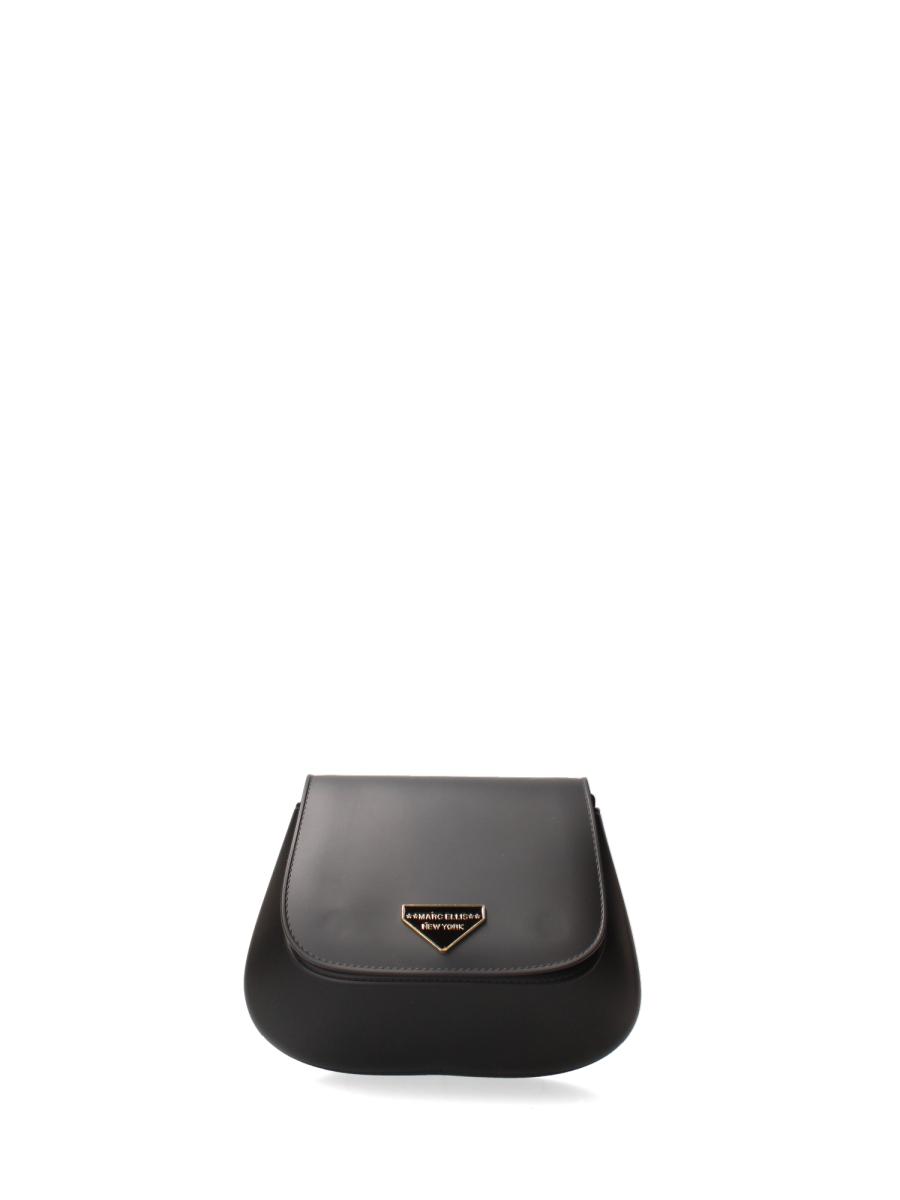 MARC ELLIS BORSA FLAT SWIPE BLACK  BLACK/LIGHT GOLD 1