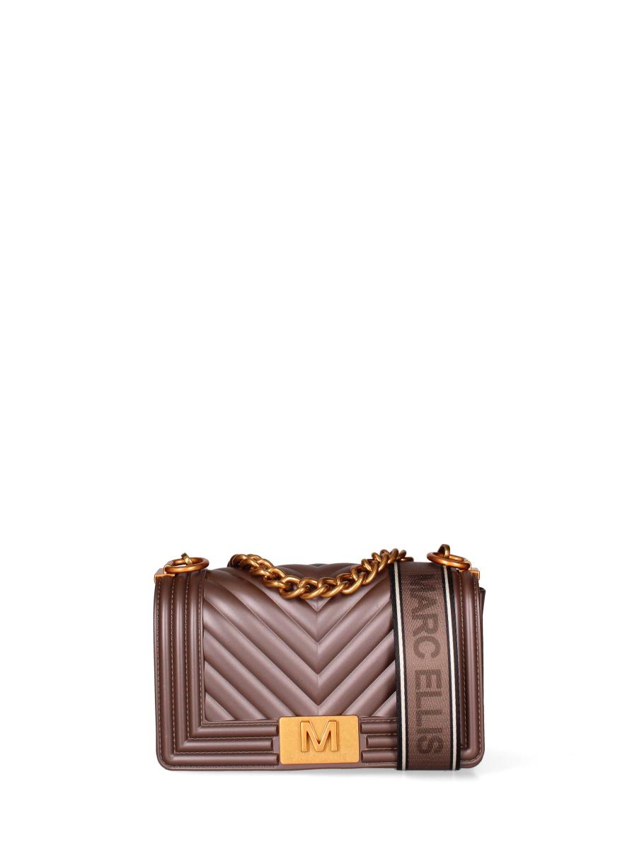 MARC ELLIS BORSA FLAT S COCOA COCOA RAME MARC ELLIS BORSA FLAT S COCOA COCOA RAME 2
