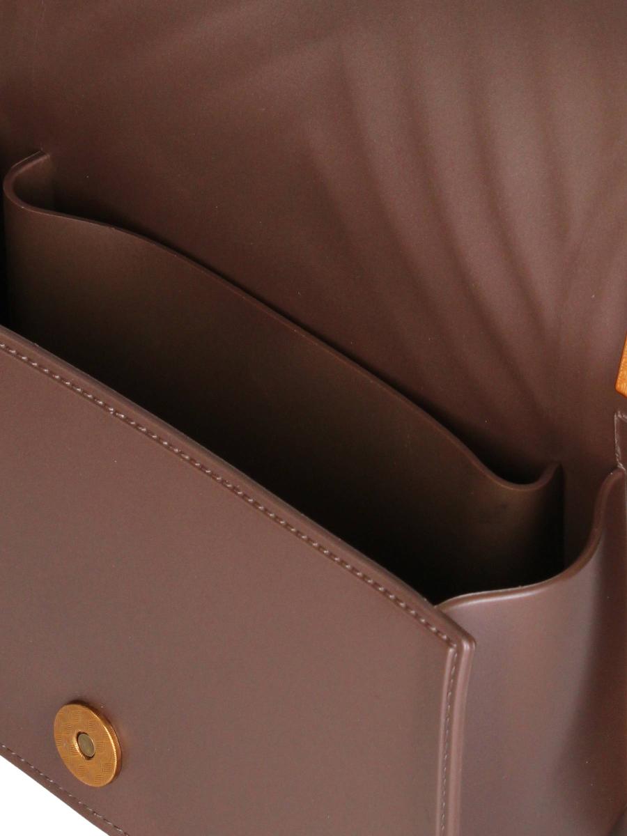 MARC ELLIS BORSA FLAT S COCOA COCOA RAME MARC ELLIS BORSA FLAT S COCOA COCOA RAME 5