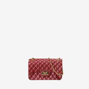 MARC ELLIS BORSA FLAT FALCON S RED RED DAHLIA/LIGHT GOLD 