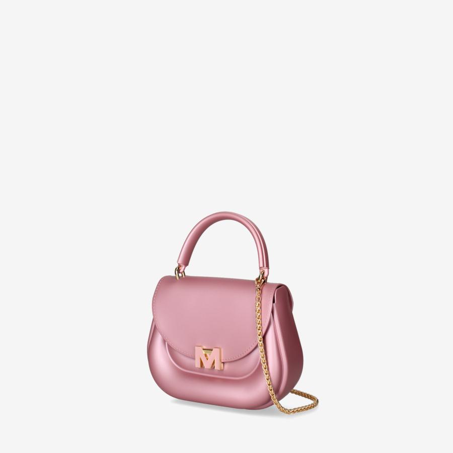 MARC ELLIS BORSA FLAT JELLY ASH ROSE ASH ROSE/LIGHT GOLD  2