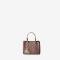MARC ELLIS BORSA FLAT KRISSY S WEVE COCOA  COCOA/LIGHT GOLD 