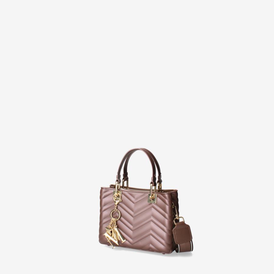 MARC ELLIS BORSA FLAT KRISSY S WEVE COCOA COCOA/LIGHT GOLD MARC ELLIS BORSA FLAT KRISSY S WEVE COCOA COCOA/LIGHT GOLD 2