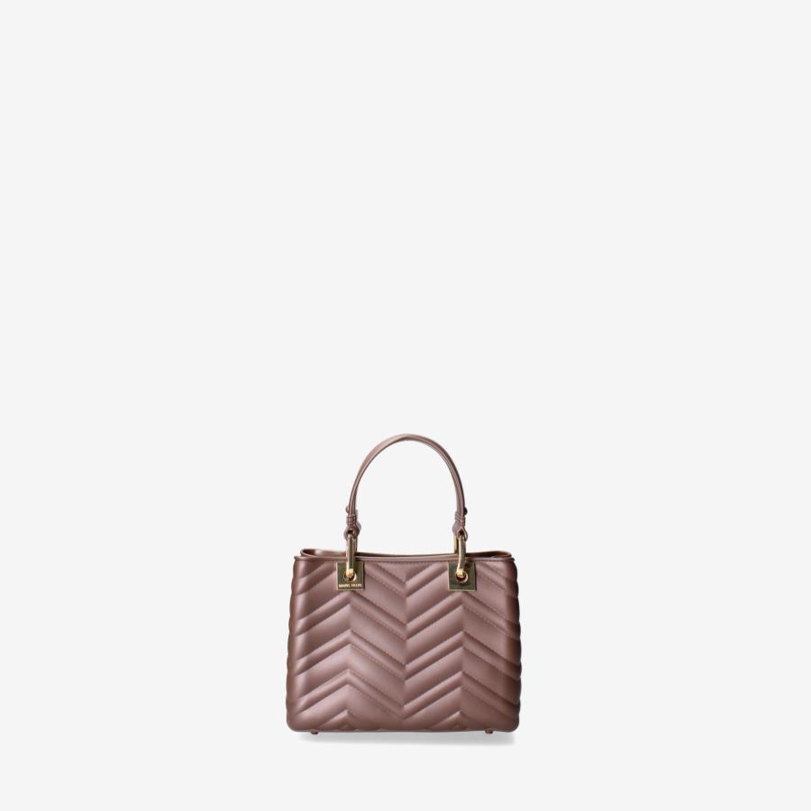 MARC ELLIS BORSA FLAT KRISSY S WEVE COCOA COCOA/LIGHT GOLD MARC ELLIS BORSA FLAT KRISSY S WEVE COCOA COCOA/LIGHT GOLD 3