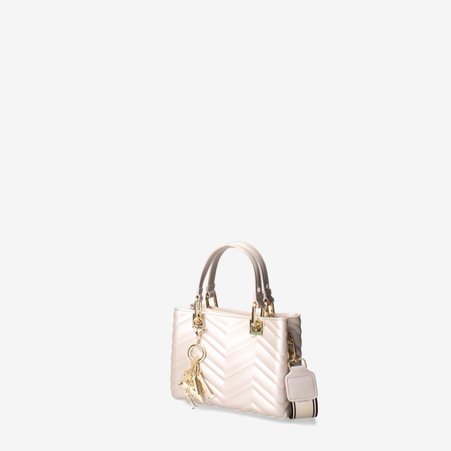MARC ELLIS BORSA FLAT KRISSY S WEVE TAUPE TAUPE/LIGHT GOLD MARC ELLIS BORSA FLAT KRISSY S WEVE TAUPE TAUPE/LIGHT GOLD 2