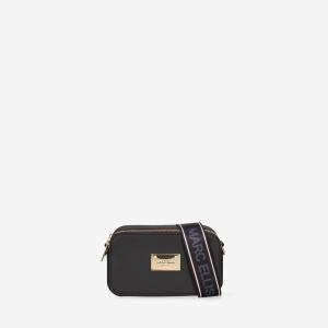 MARC ELLIS BORSA FLAT MARC BLACK  BLACK/LIGHT GOLD