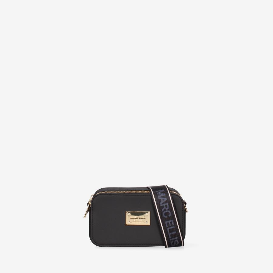 MARC ELLIS BORSA FLAT MARC BLACK BLACK/LIGHT GOLD MARC ELLIS BORSA FLAT MARC BLACK BLACK/LIGHT GOLD 1