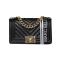 MARC ELLIS BORSA FLAT S BLACK  BLACK/LIGHT GOLD