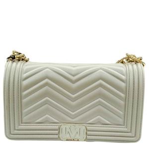 MARC ELLIS BORSA FLAT WAVE S TAUPE  TAUPE/LIGHT GOLD 
