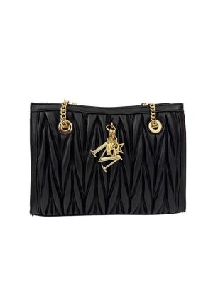 MARC ELLIS BORSA SISSY 43 BLACK  BLACK/GOLD