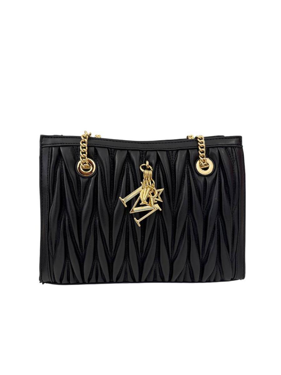MARC ELLIS BORSA SISSY 43 BLACK  BLACK/GOLD 1