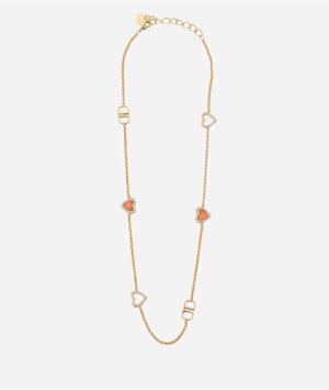 ALVIERO MARTINI 1^ CLASSE COLLANA CUORI  ORO