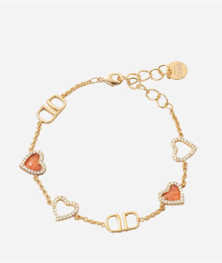 ALVIERO MARTINI 1^ CLASSE BRACCIALE CUORI ORO ALVIERO MARTINI 1^ CLASSE BRACCIALE CUORI ORO 1
