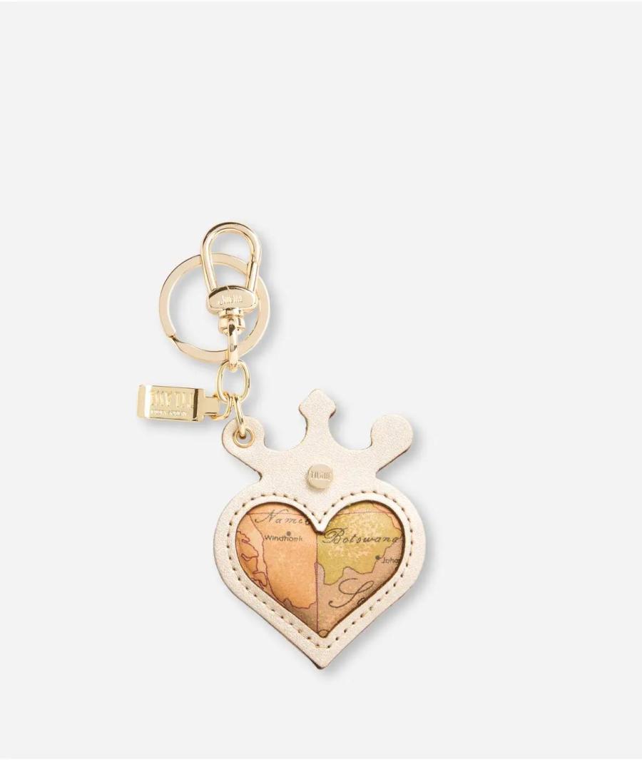 ALVIERO MARTINI 1^ CLASSE PORTACHIAVI CUORE ORO  GEO CLASSIC ALVIERO MARTINI 1^ CLASSE PORTACHIAVI CUORE ORO  GEO CLASSIC 1