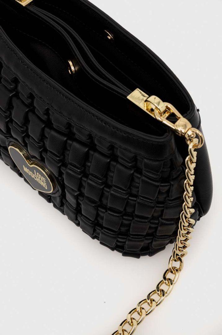 MINI BAG LOVE MOSCHINO BLACK 2