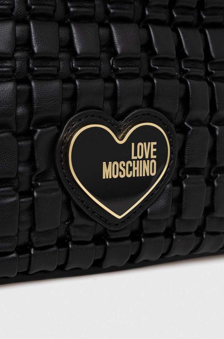 MINI BAG LOVE MOSCHINO BLACK 5