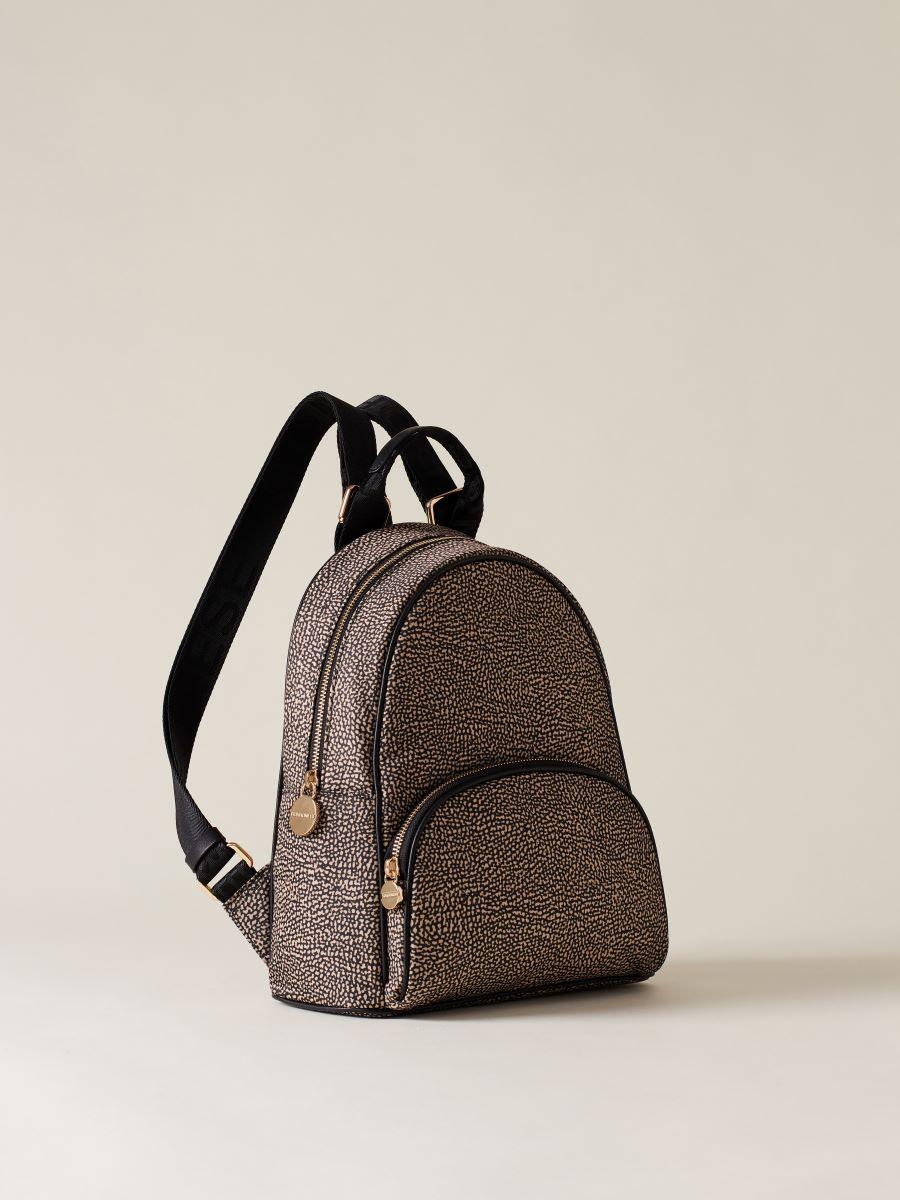 ZAINO MEDIUM OP NATURALE NERO 2
