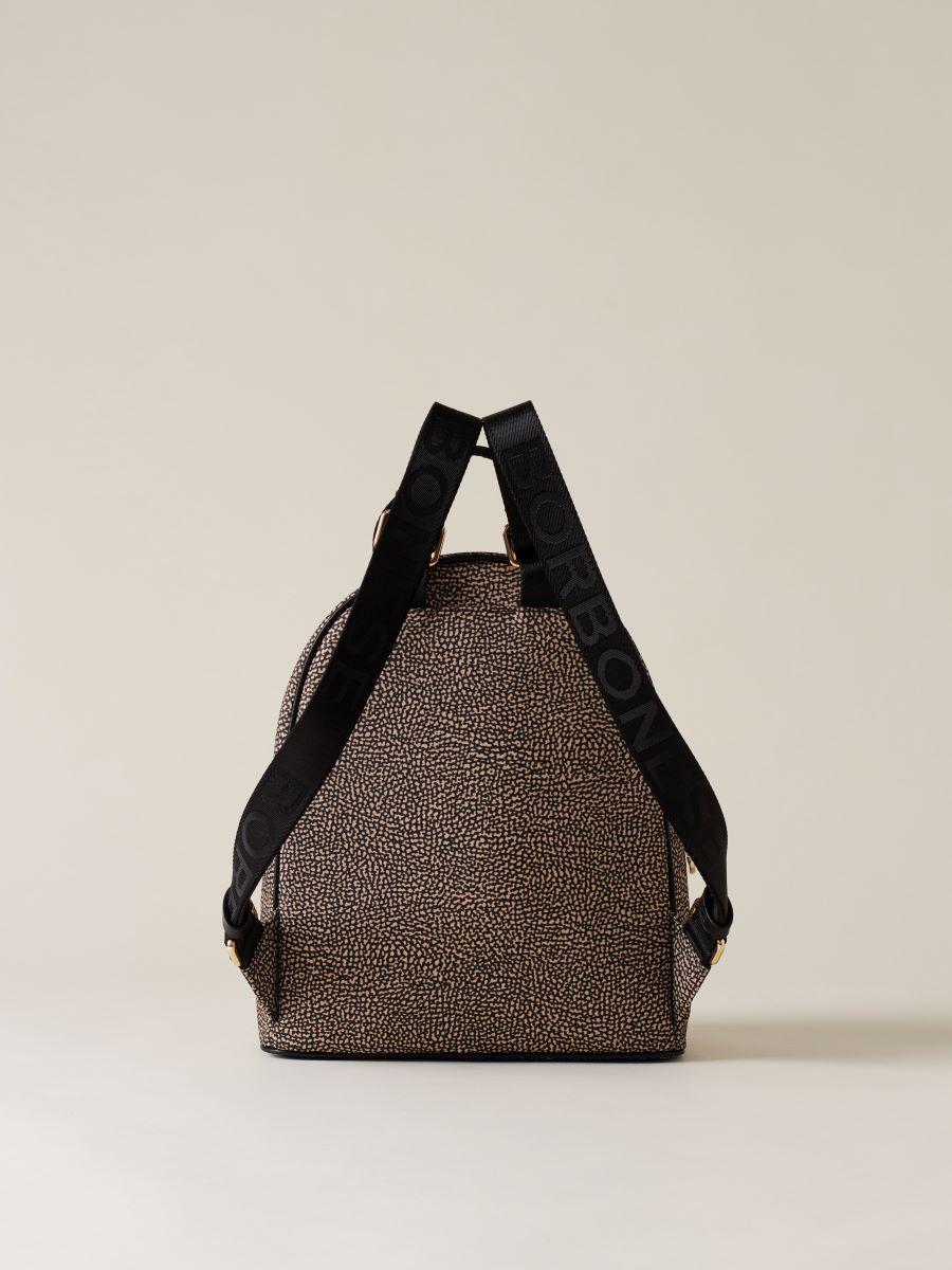 ZAINO MEDIUM OP NATURALE NERO 3