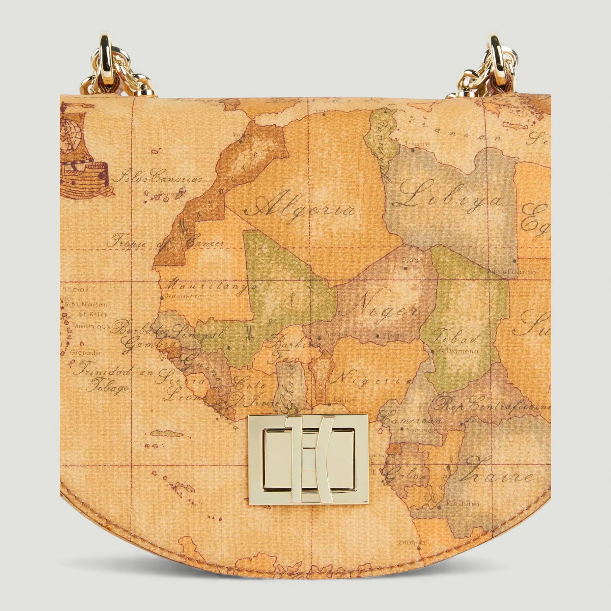 ALVIERO MARTINI 1^ CLASSE BORSA A TRACOLLA TONDA GEO CLASSIC