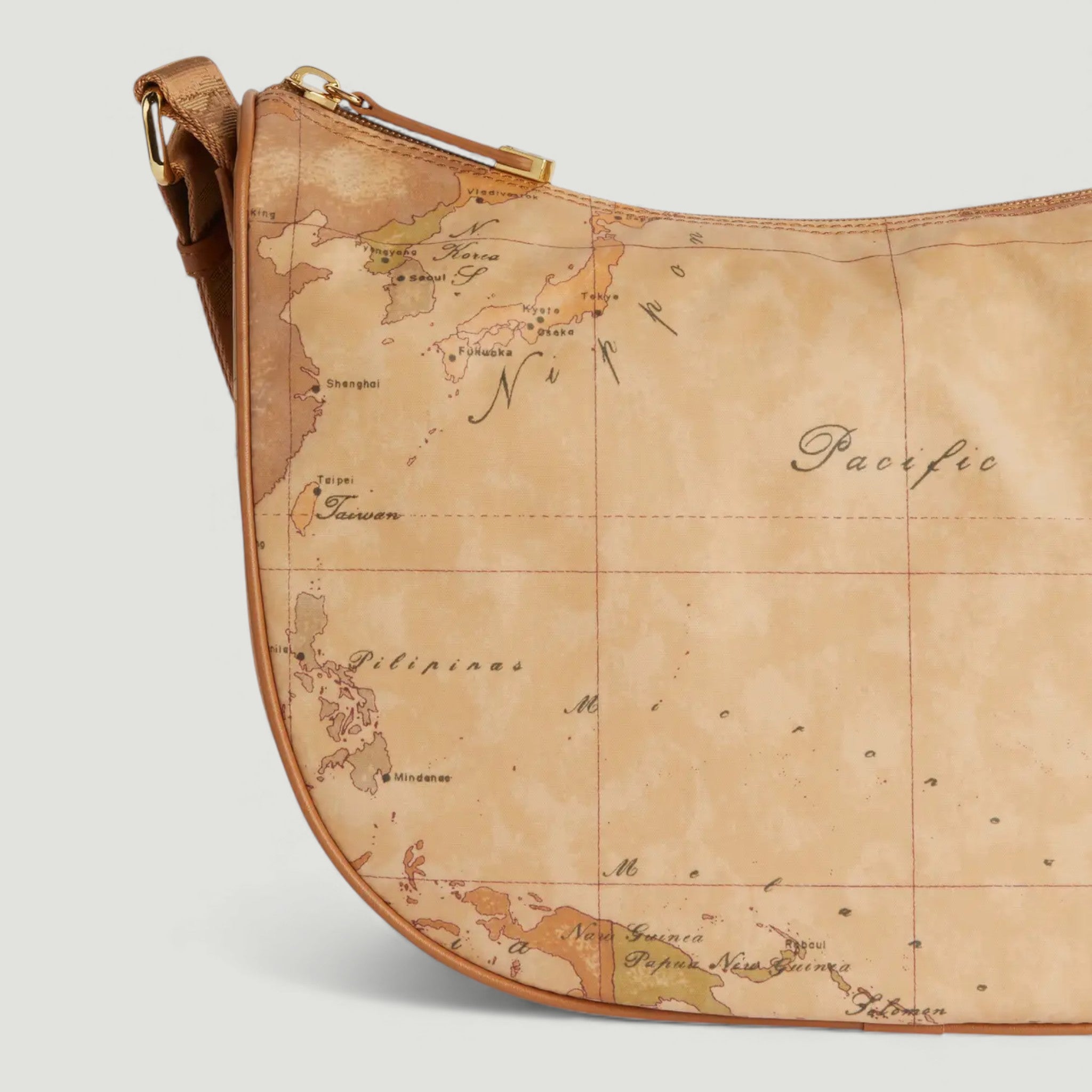 ALVIERO MARTINI 1^ CLASSE BOTRSA GEO SOFT BORSA MEZZALUNA TRACOLLA MEDIA