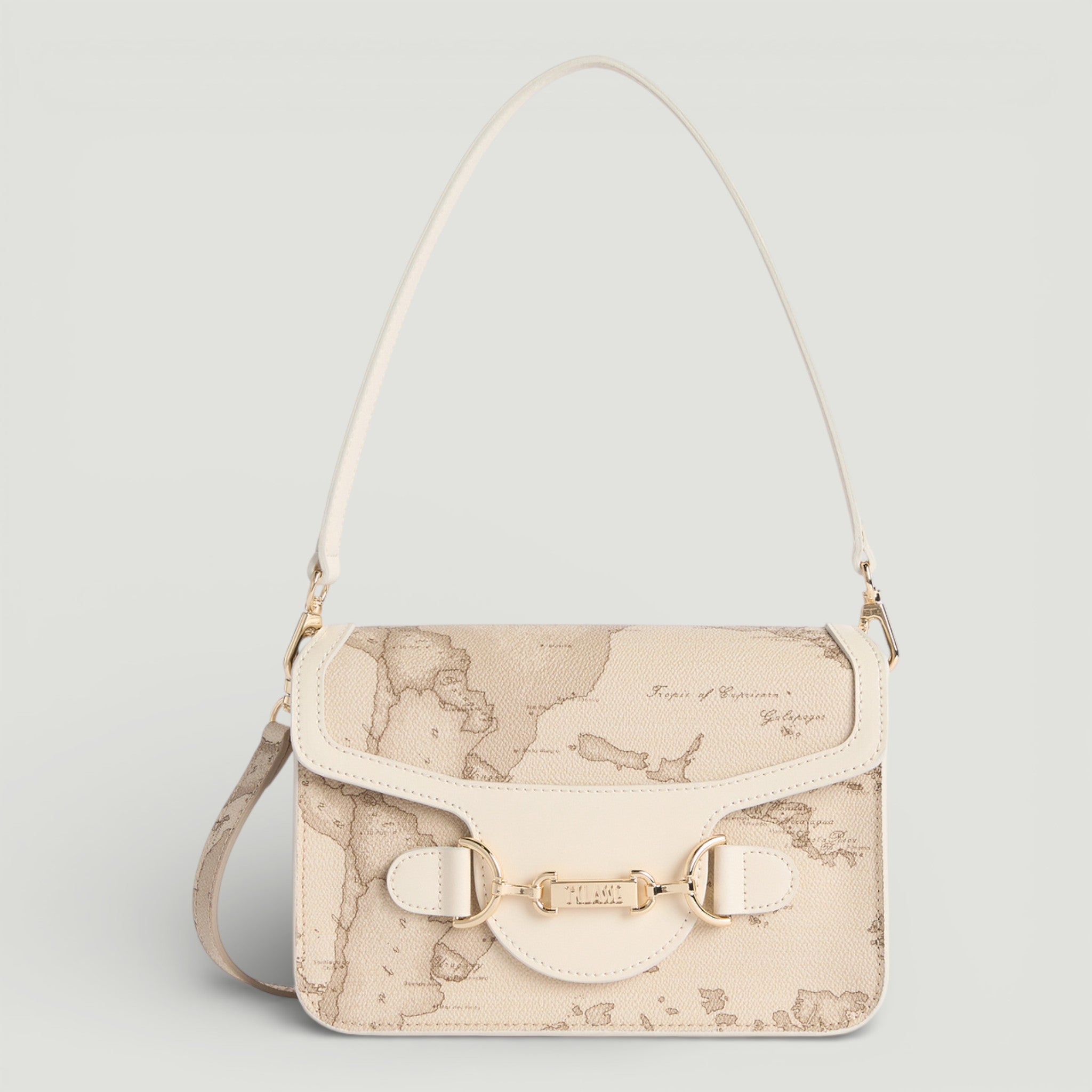 ALVIERO MARTINI 1^ CLASSE BORSA SOTTOSPALLA DOPPIA PORTABILITA' RAFIA