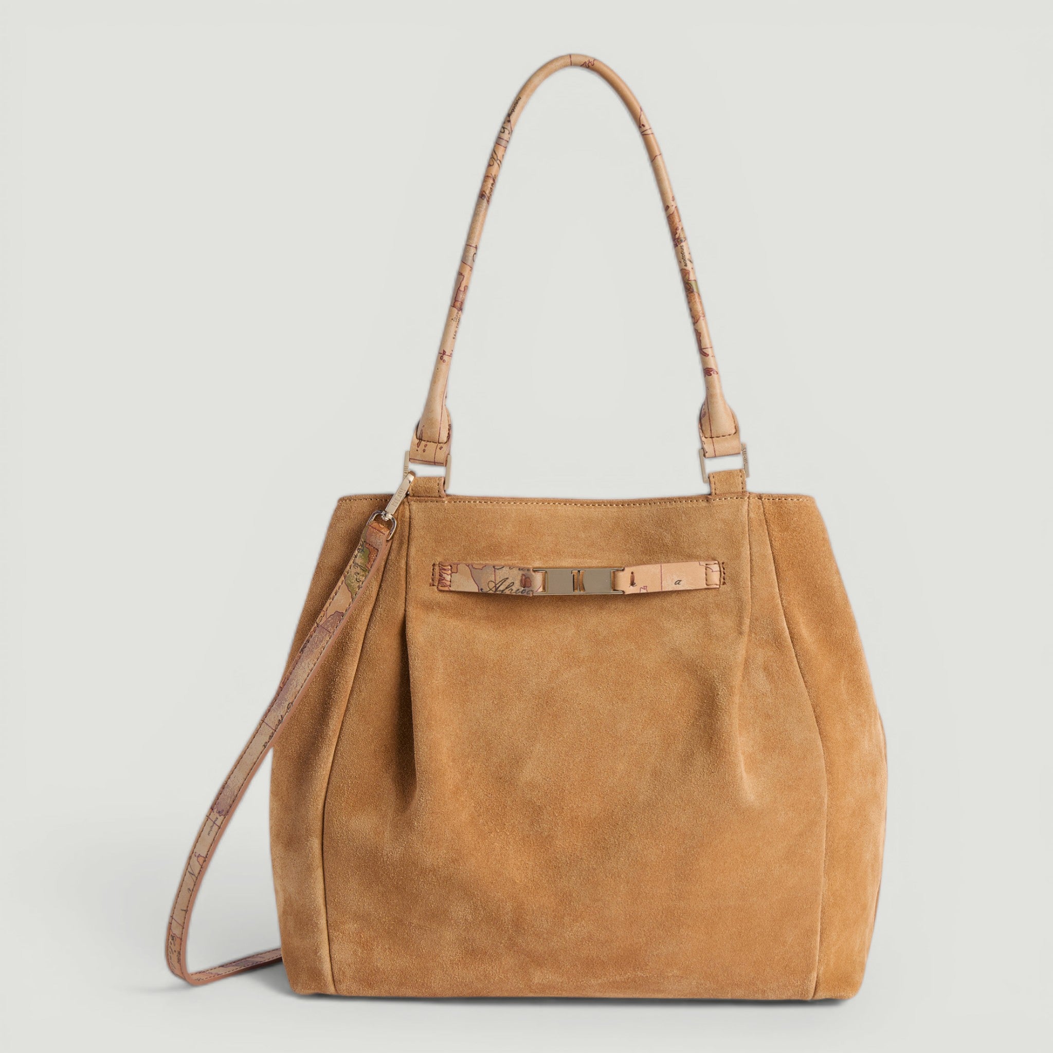 ALVIERO MARTINI 1^CLASSE BORSA A SPALLA CON TRACOLLA CUOIO