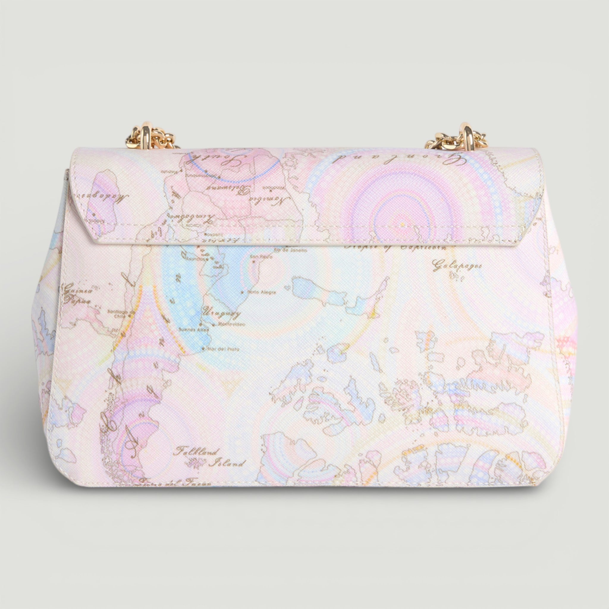 ALVIERO MARTINI 1^ CLASSE BORSA TRACOLLA CON CATENA MULTICOLOR