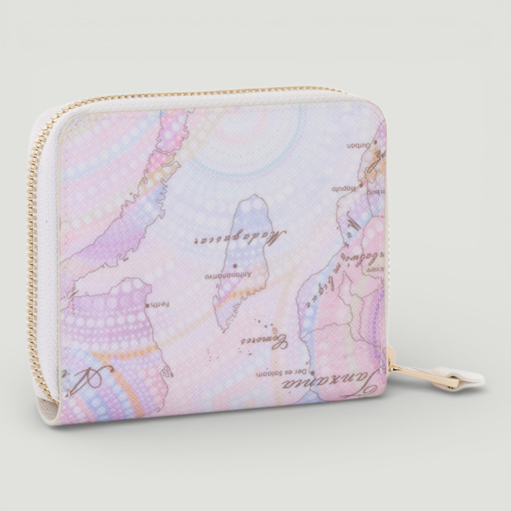 ALVIERO MARTINI 1^ CLASSE PORTAFOGLIO GEO DOTS ART ZIP_AROUND PICCOLO MULTICOLOR