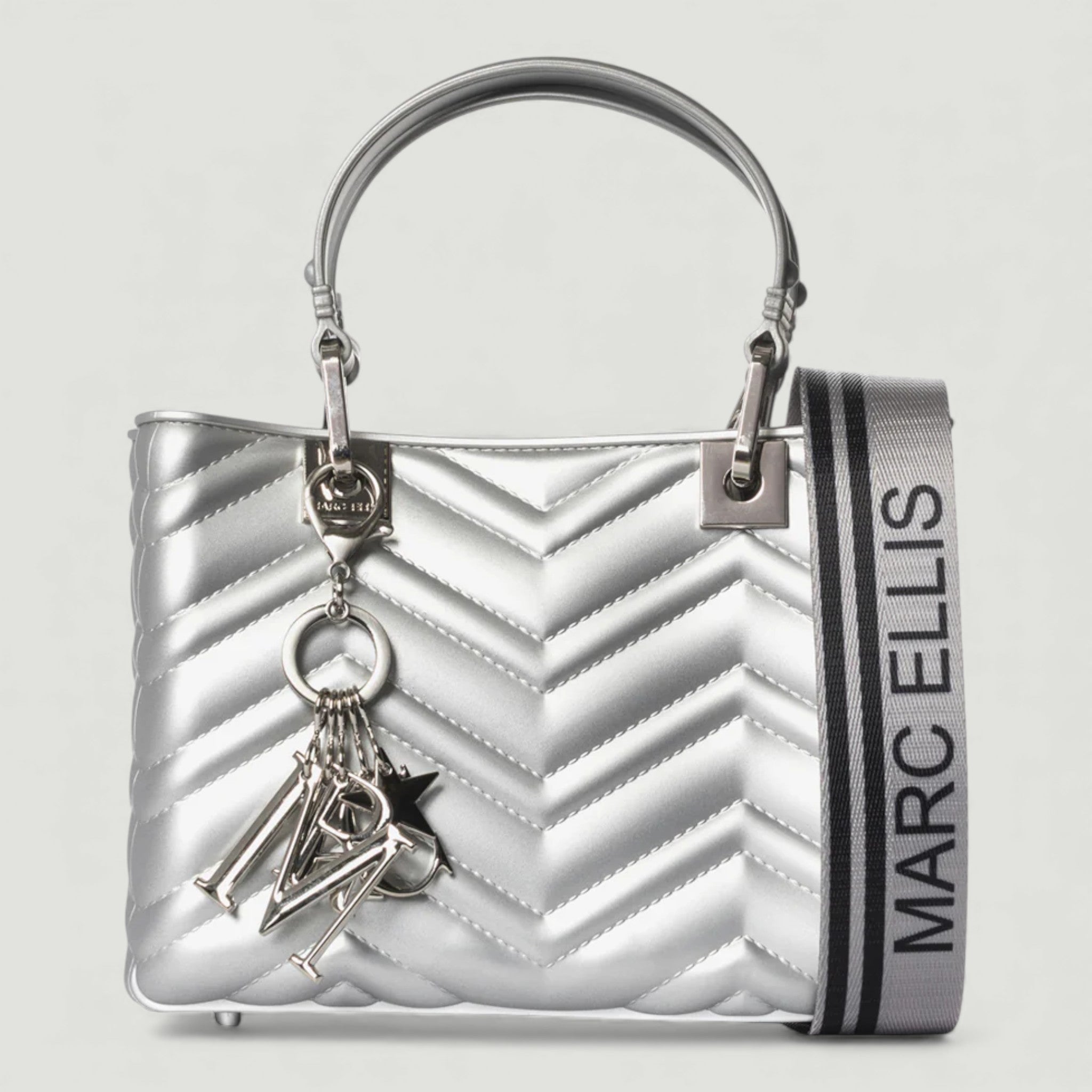 MARC ELLIS FLAT KRISSY S SILVER/SILVER
