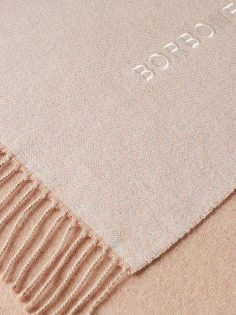 BORBONESE MANTELLA C/CAPPUCCIO BEIGE/CREAM