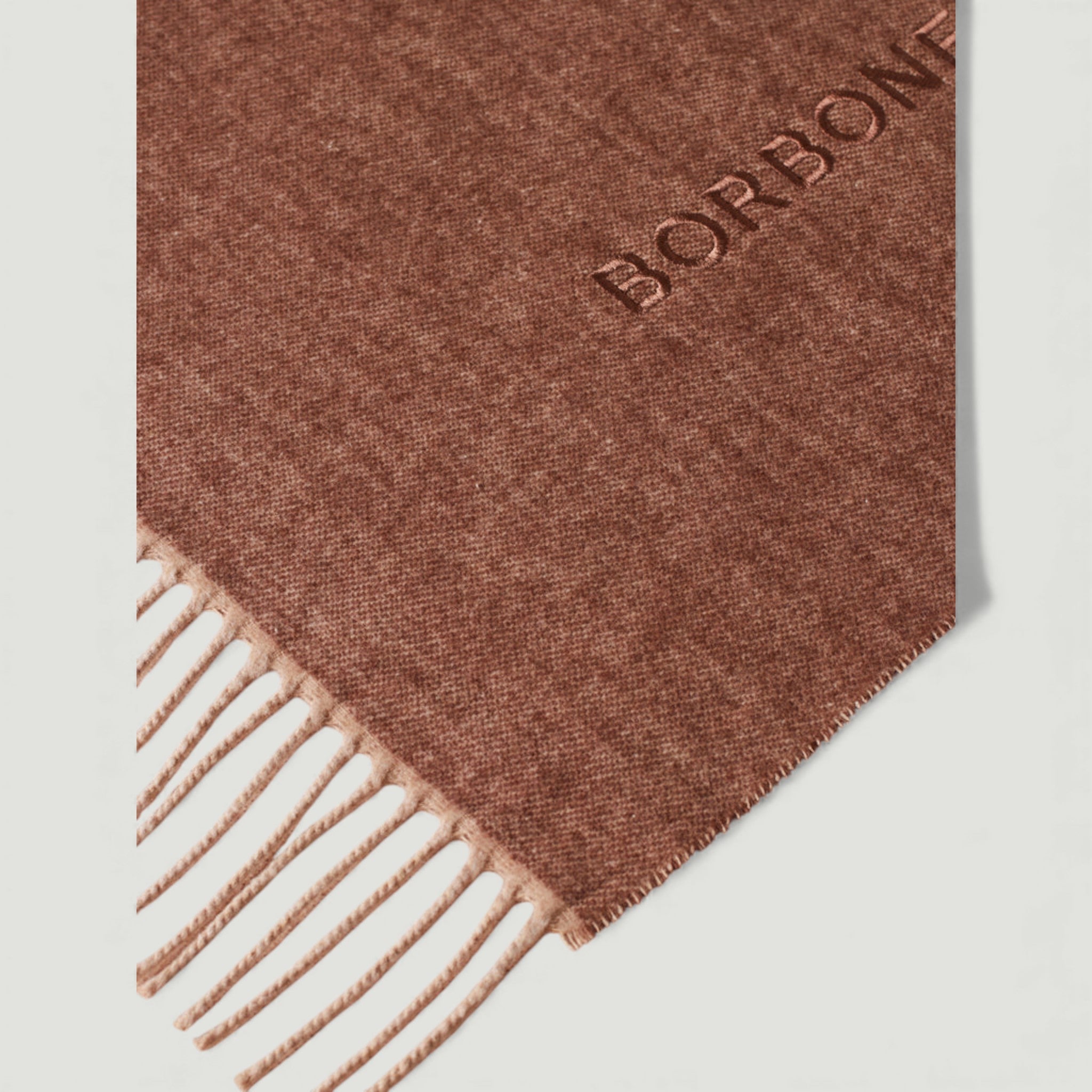 BORBONESE MANTELLA C/CAPPUCCIO BROWN/ BEIGE