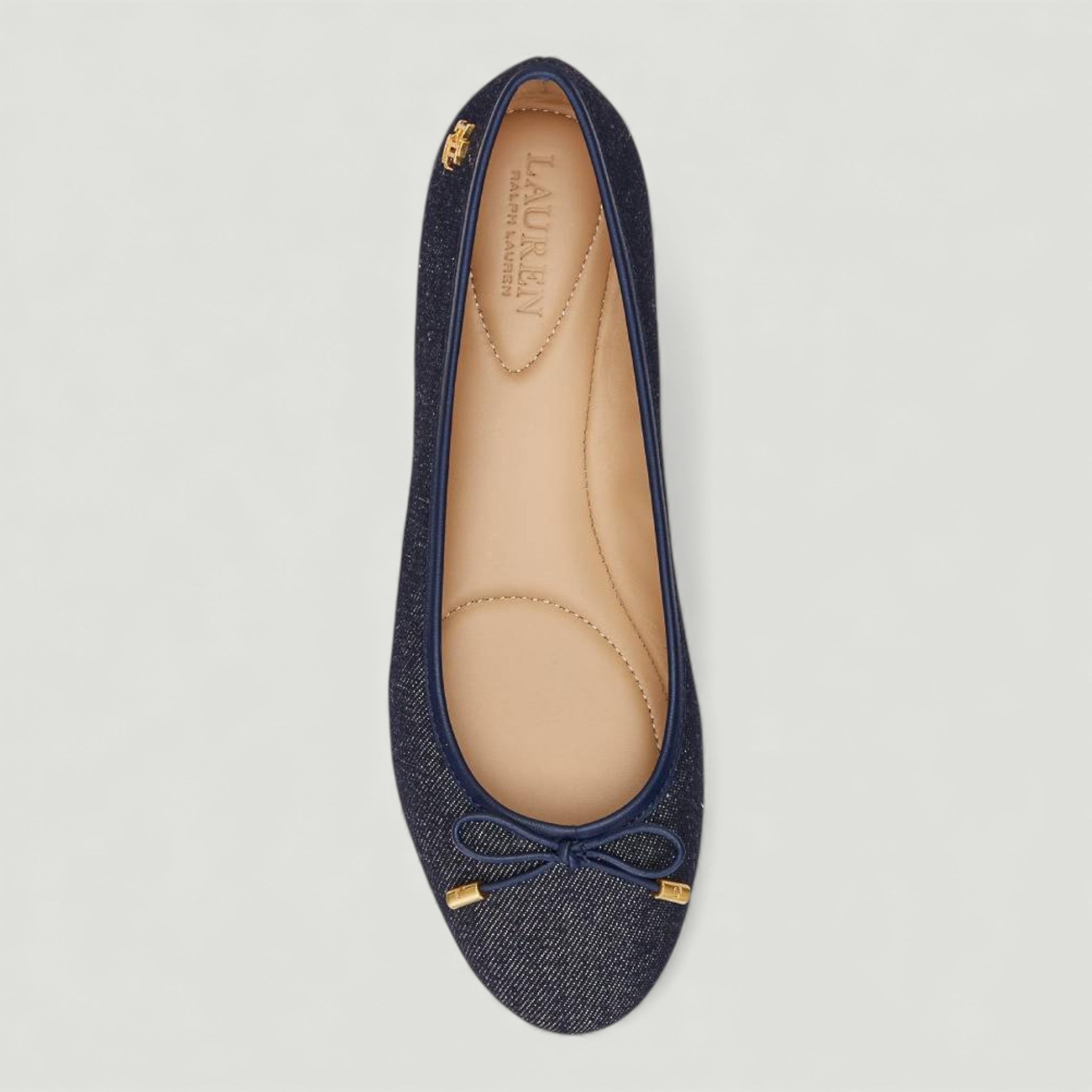 RALPH LAUREN BALLERINE JAYNA DENIM