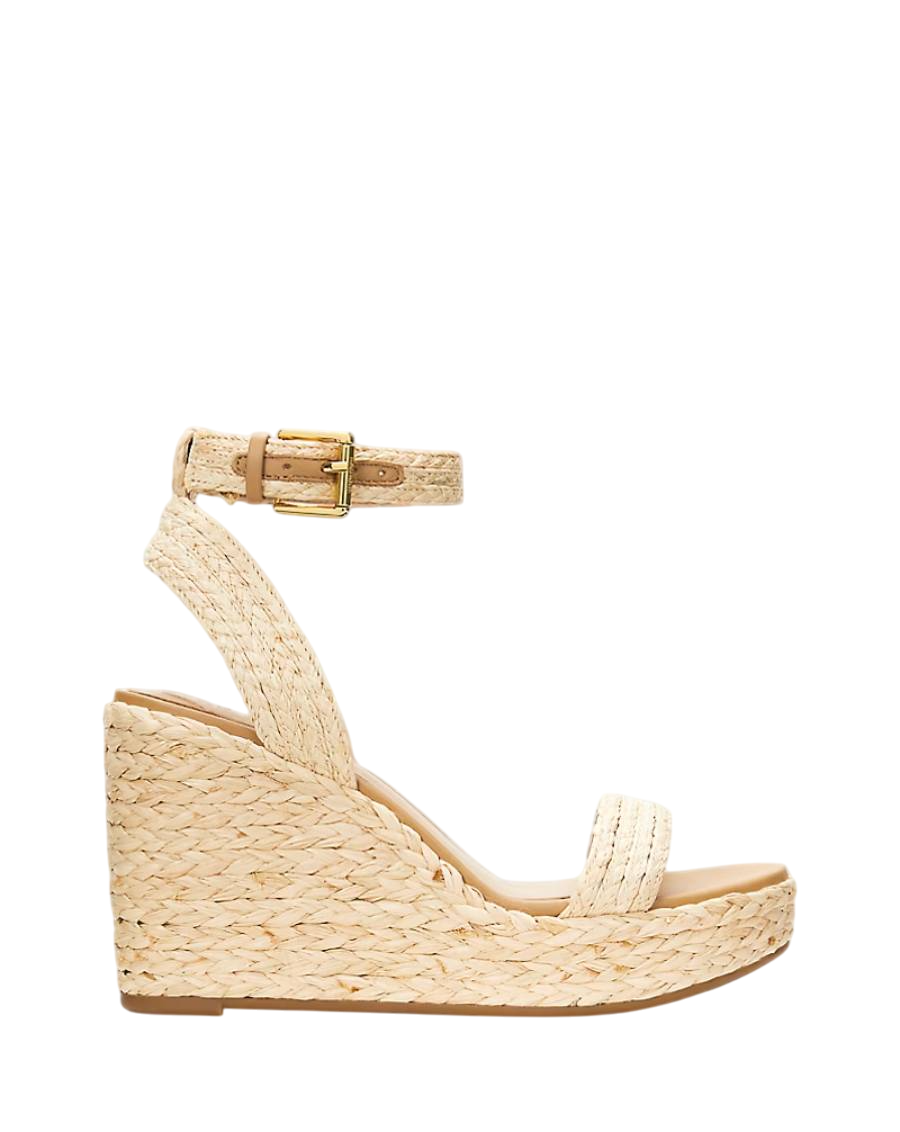 RALPH LAUREN ESPADRILLAS HILARIE IV IN RAFIA NATURAL/BUFF