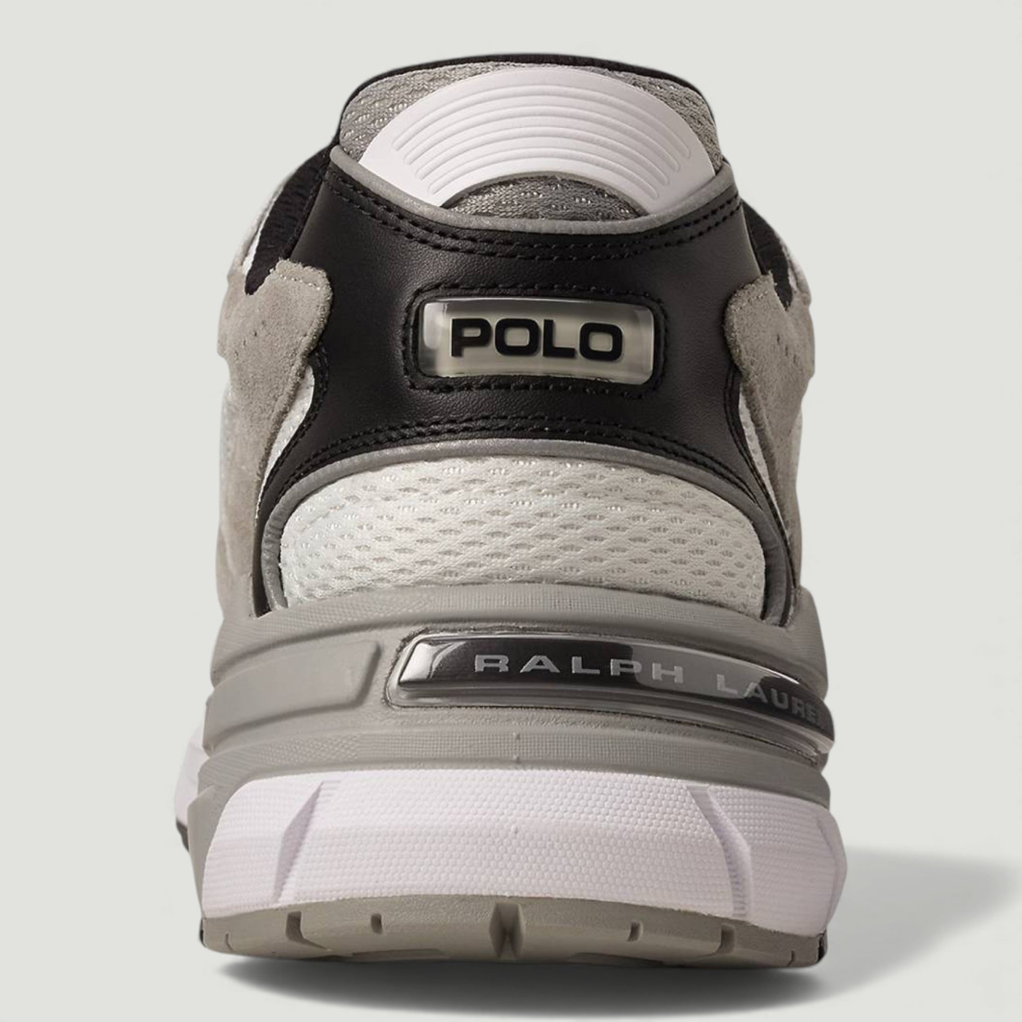 RALPH LAUREN SNEAKERS TRACKSTER 275 WHITE/GREY/BLACK UOMO