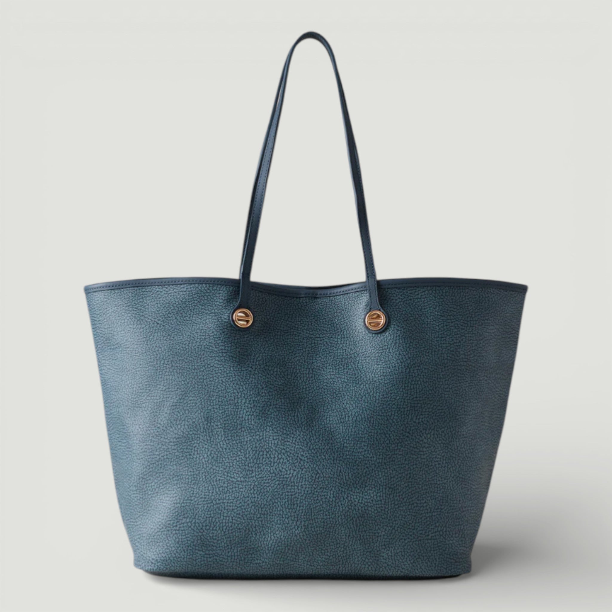 BORBONESE BORSA SHOPPING L. DENIM