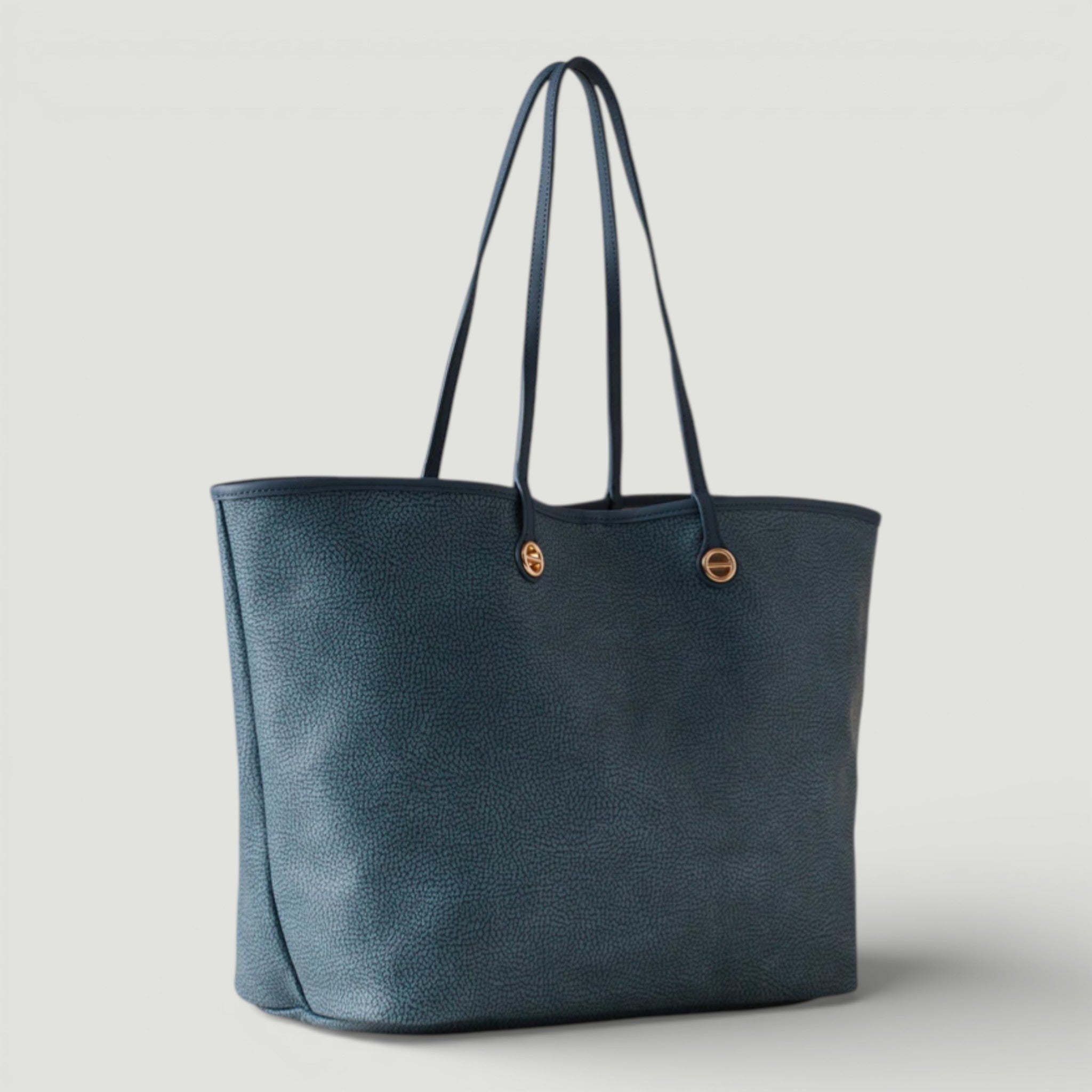BORBONESE BORSA SHOPPING L. DENIM
