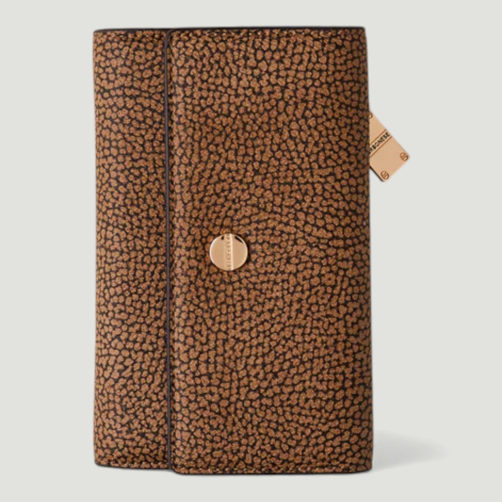 BORBONESE P. FOGLIO MEDIUM C/PATTA -LAMPO OP NATURALE/ NERO