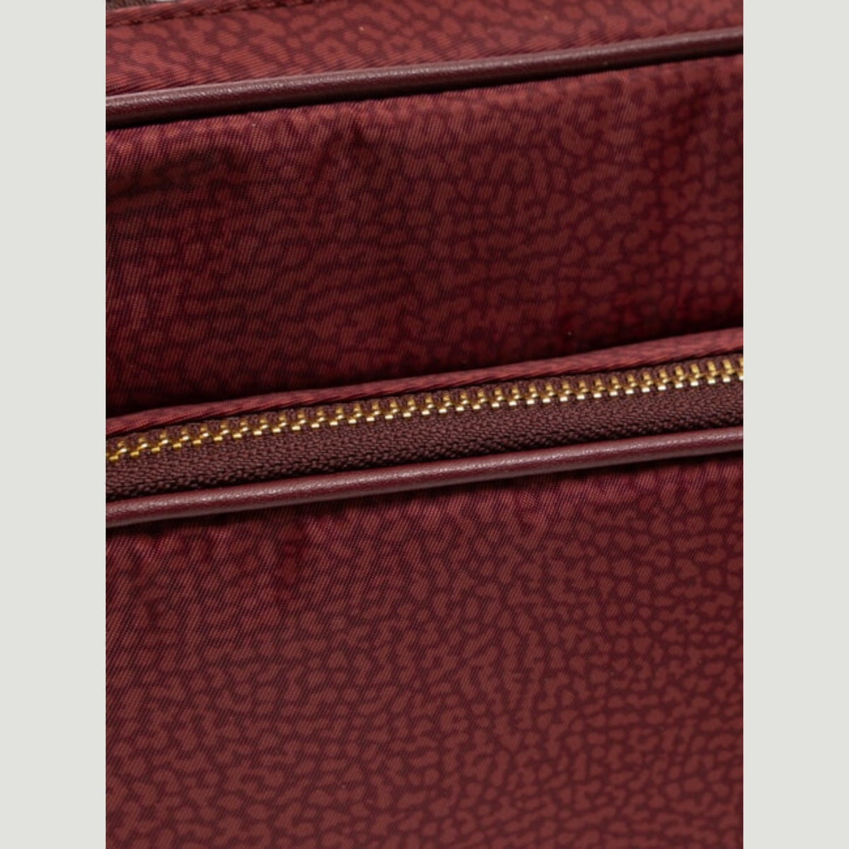 BORBONESE BORSA CAMERA CASE S. CON TASCA ANTERIORE MERLOT