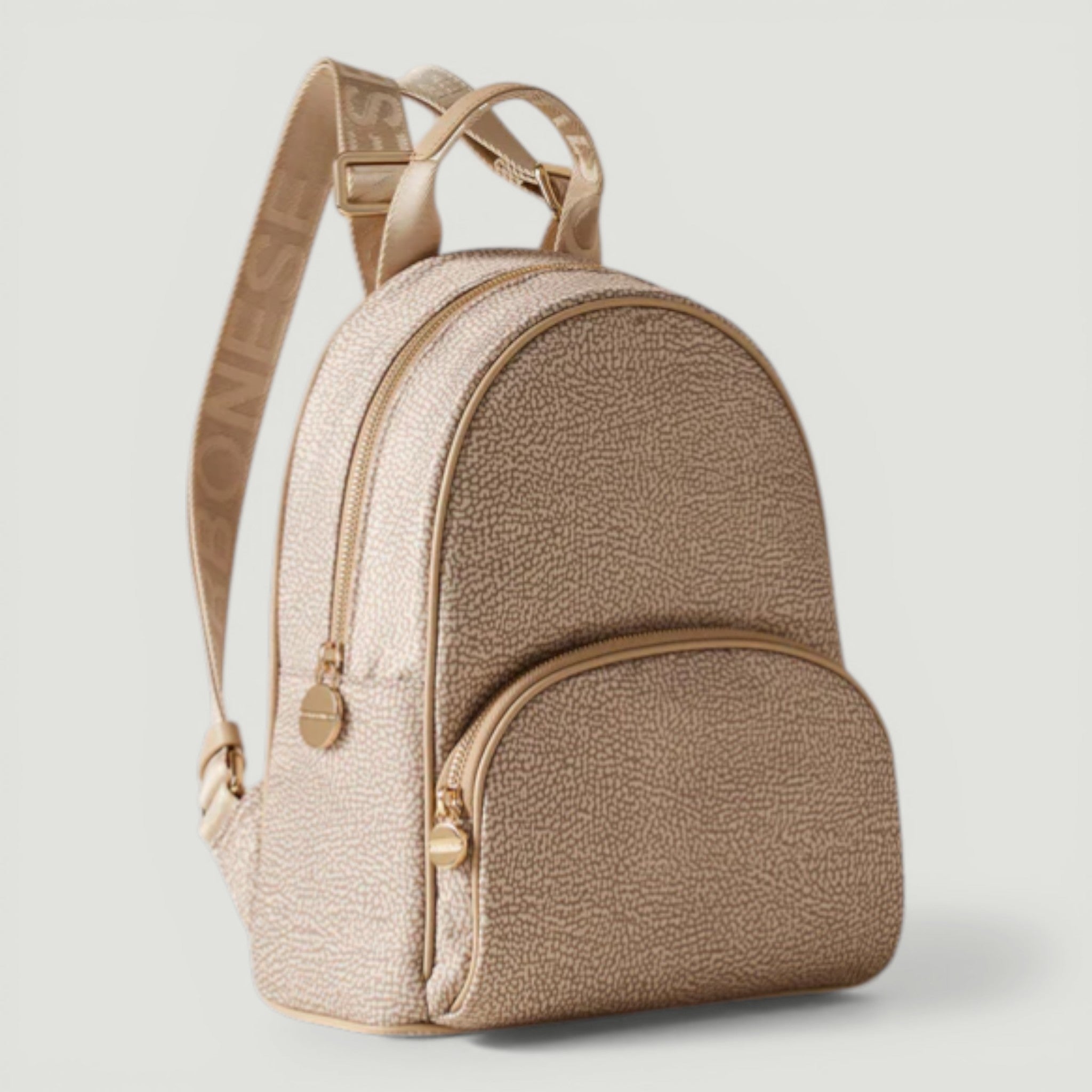 BORBONESE ZAINO MEDIUM SABBIA