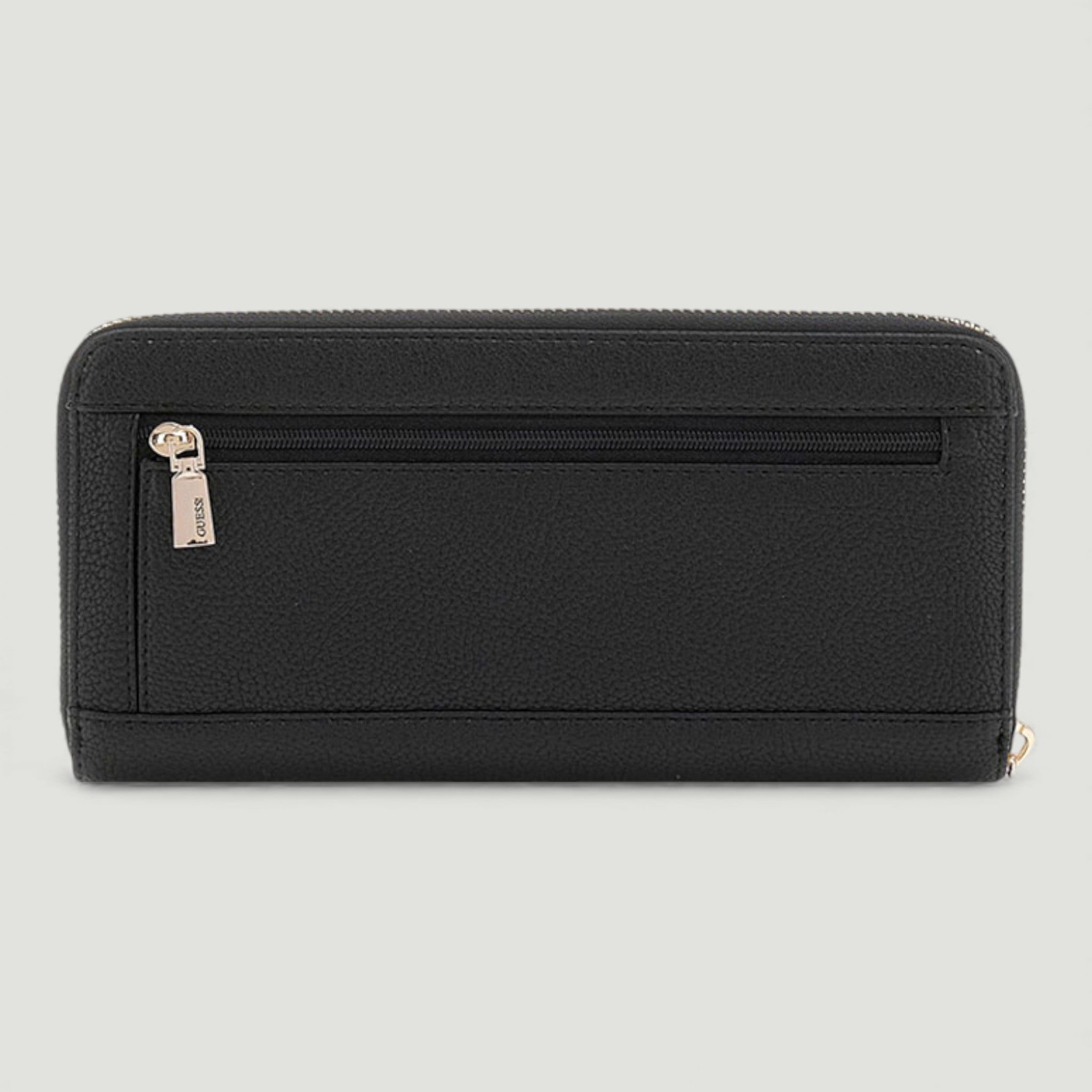 GUESS PORTAFOGLIO LAUREL II SLG LARGE ZIP AROUND BLACK